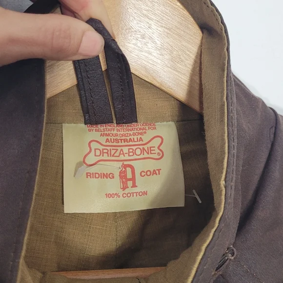 Driza-Bone Vintage Rider Weighted Oilskin Made In Australia 100% Cotton Medium - Picture 7 of 16